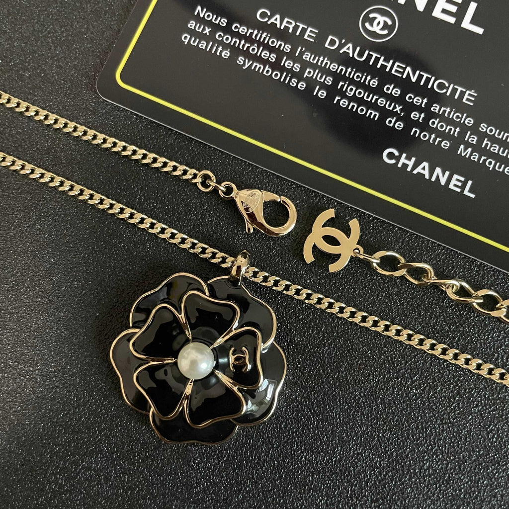 Chanel Interlocking C Camellia Necklace - album image 7