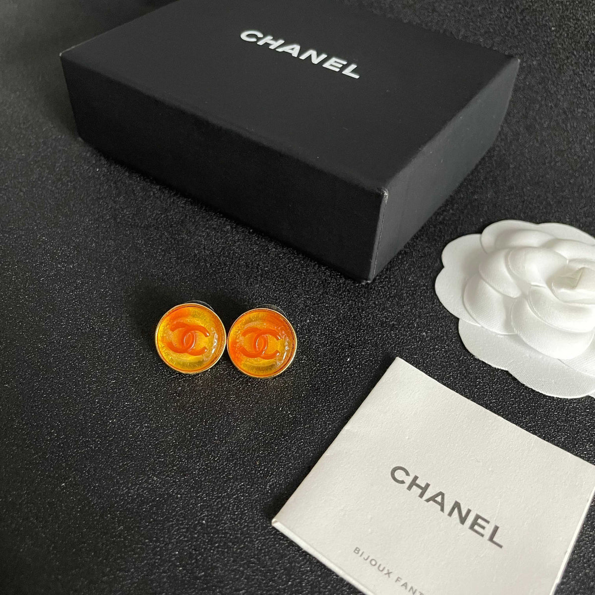 Chanel Interlocking C Stud Earrings - album image 5
