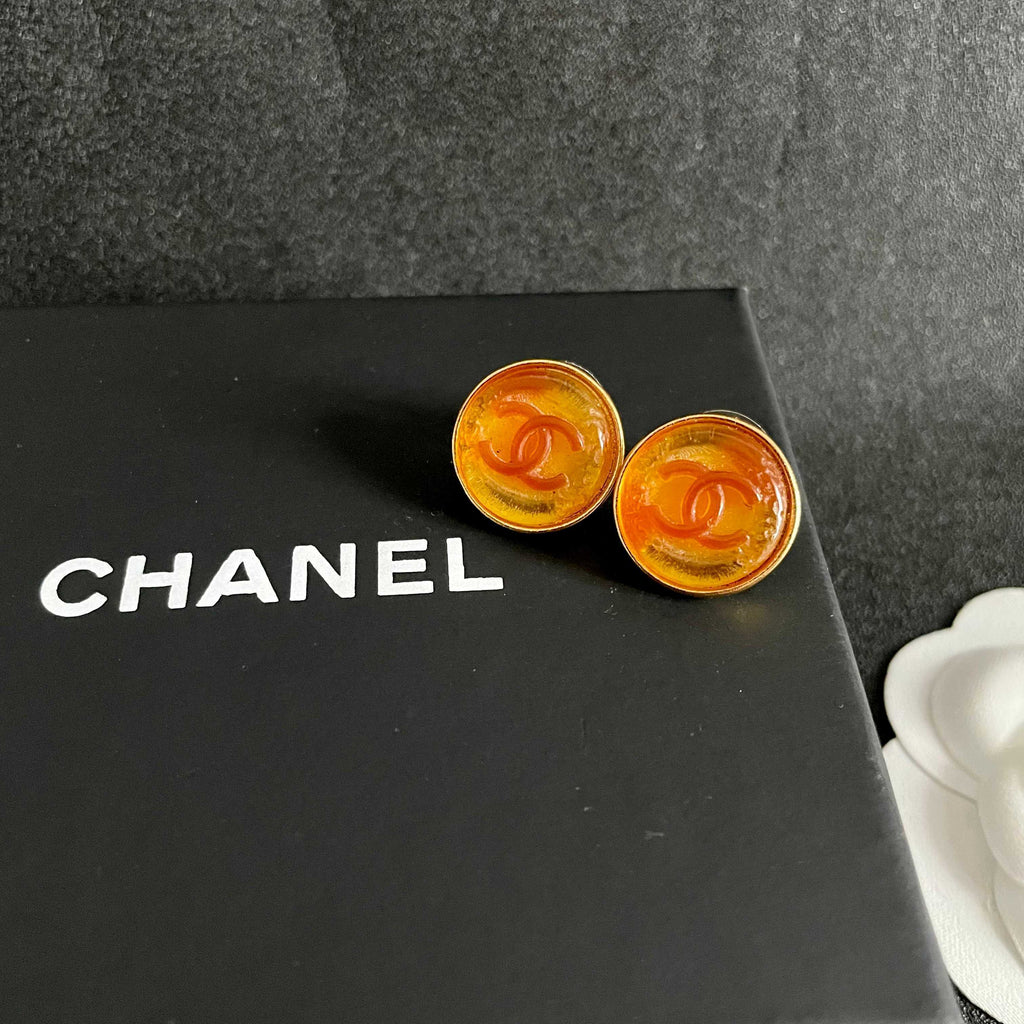 Chanel Interlocking C Stud Earrings - album image 9