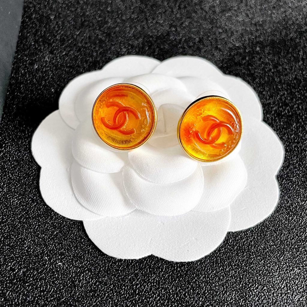 Chanel Interlocking C Stud Earrings - album image 8