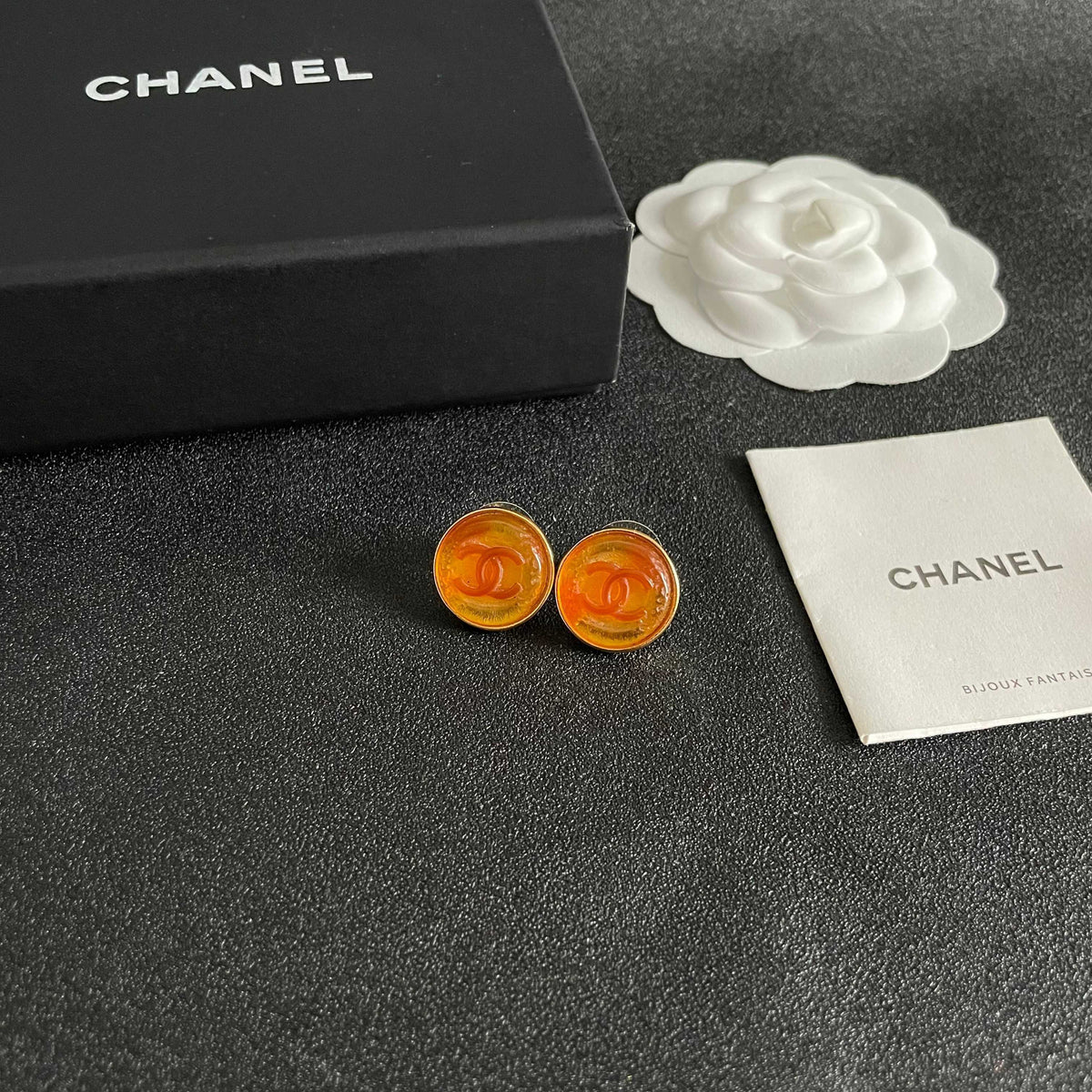 Chanel Interlocking C Stud Earrings - album image 6
