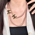 Chanel Gold-Tone Multi-Strand CC Necklace - album image 1
