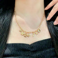 Louis Vuitton Gold-Tone Multi-Charm Necklace - album image 1
