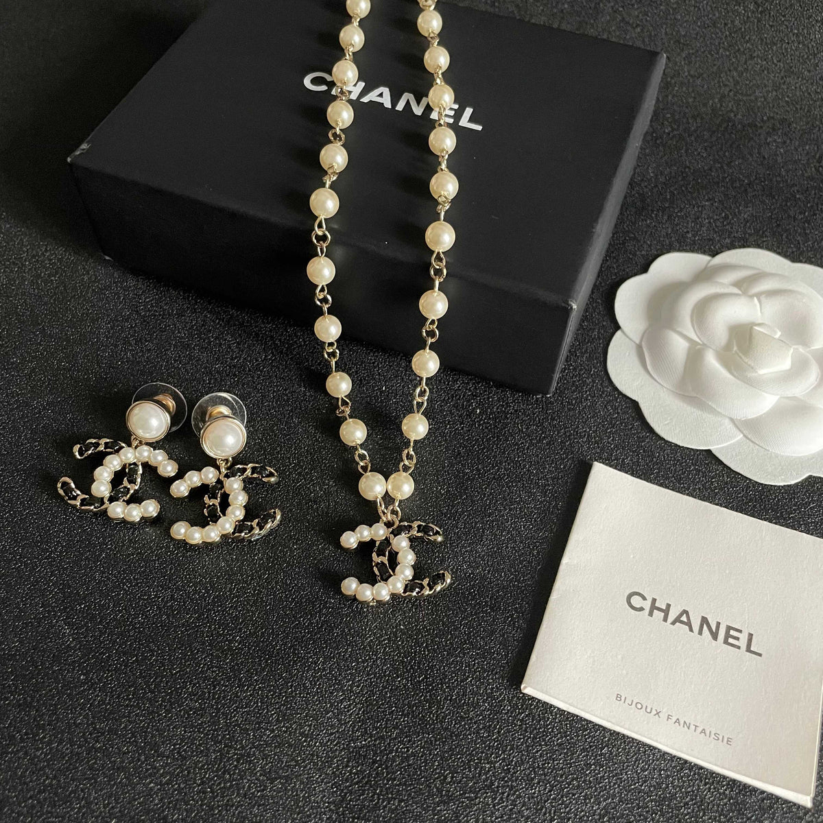 Chanel Interlocking C Stud Earrings - album image 10