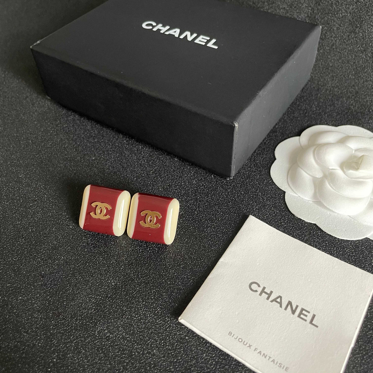 Chanel Interlocking C Stud Earrings - album image 5