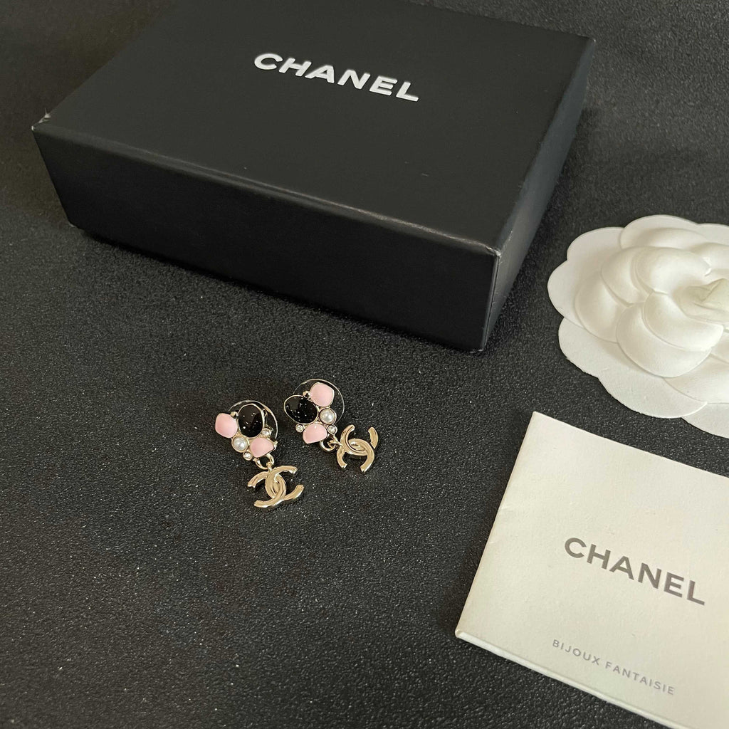 Chanel Interlocking C Stud Earrings - album image 5