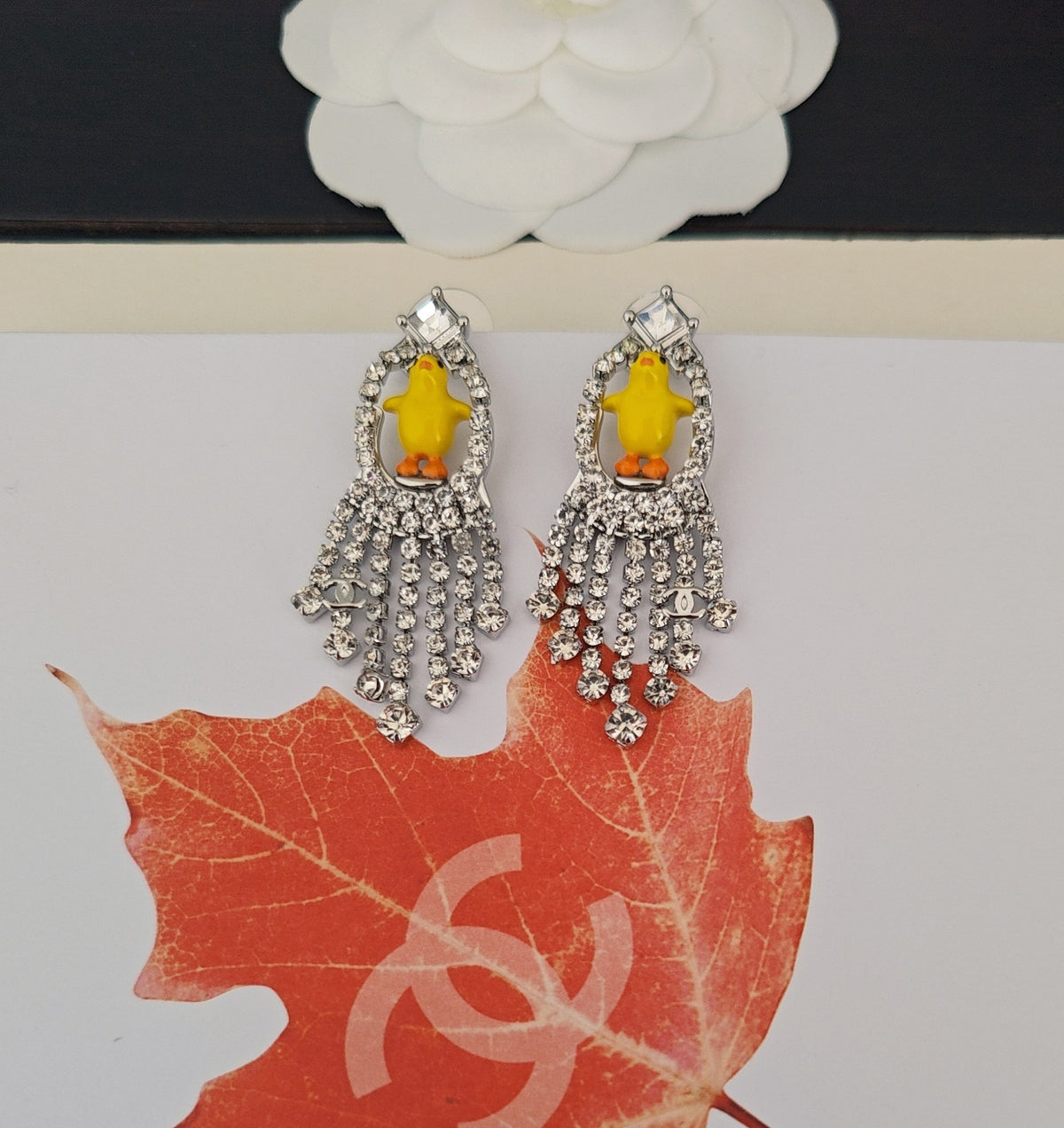 Chanel Duck Earrings - album image 5
