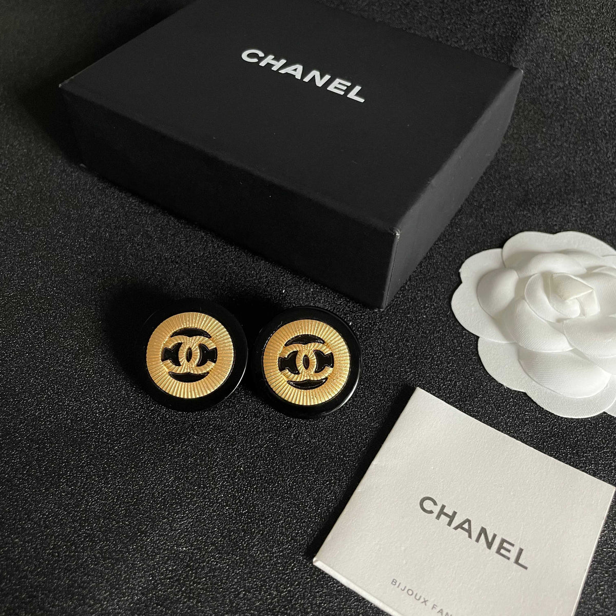 Chanel Interlocking C Stud Earrings - album image 5