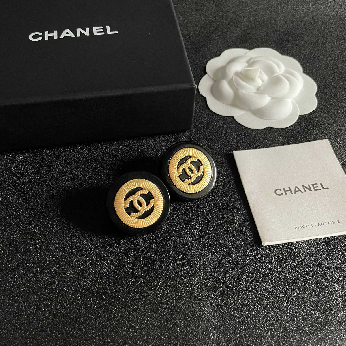 Chanel Interlocking C Stud Earrings - album image 6