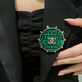 Chanel Interlocking C Letter Brooch - album image 1