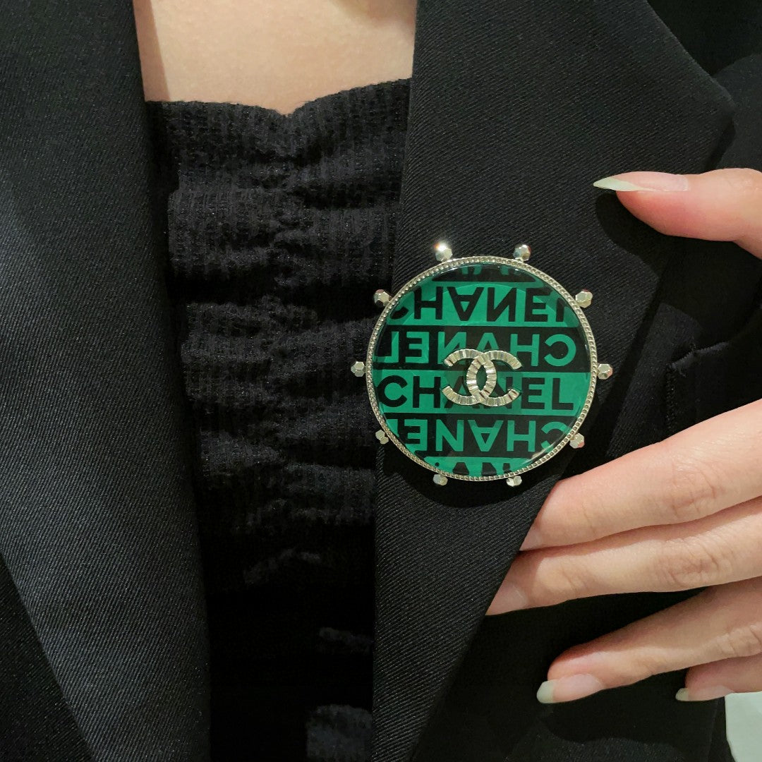 Chanel Interlocking C Letter Brooch - album image 1