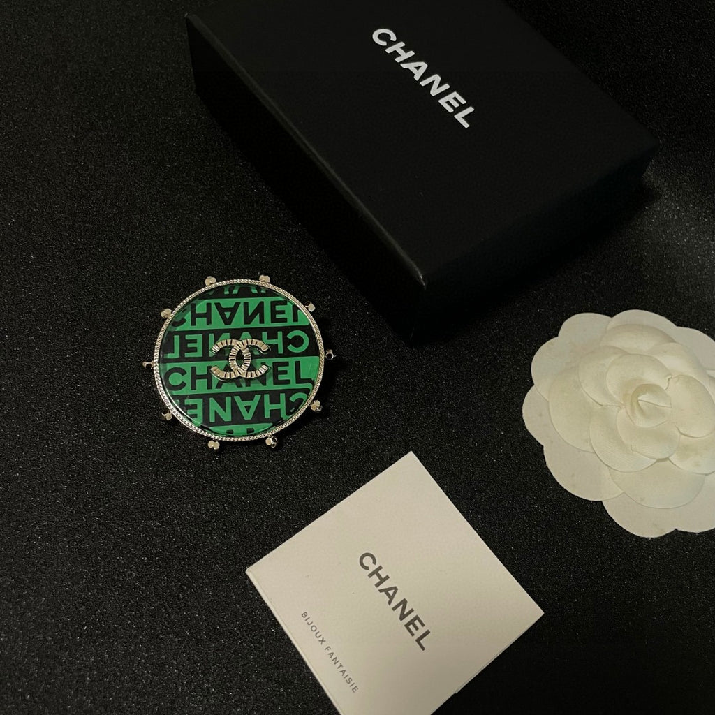 Chanel Interlocking C Letter Brooch - album image 6
