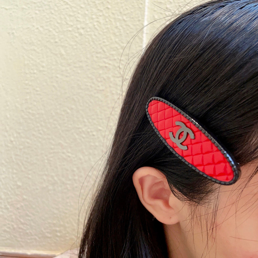 Chanel Interlocking C Hair Barrette - album image 2