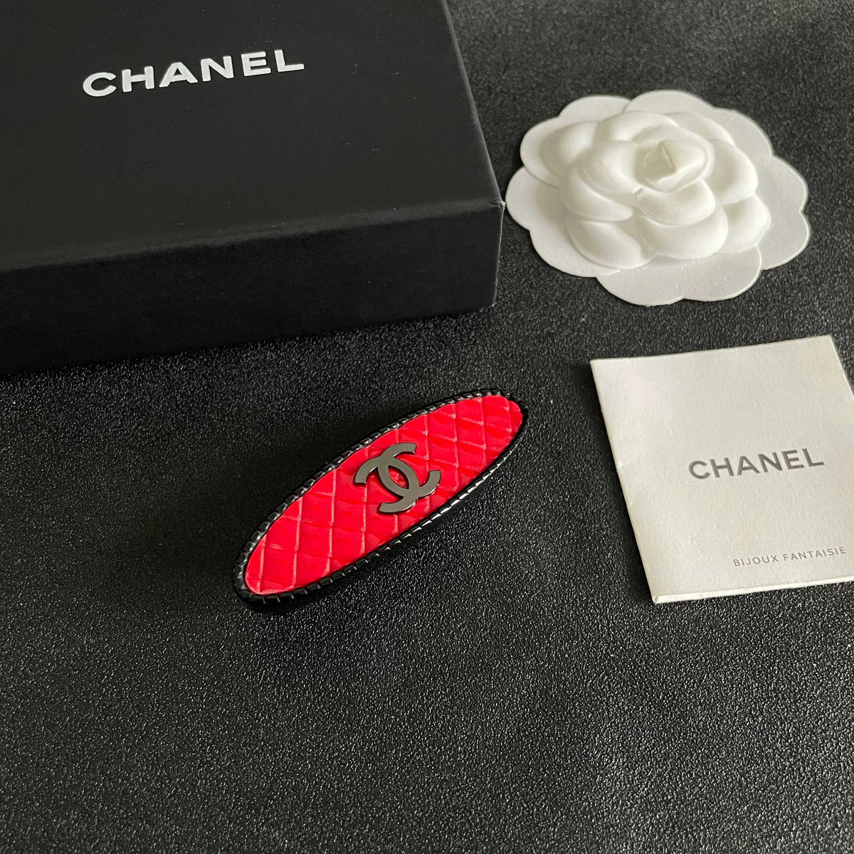 Chanel Interlocking C Hair Barrette - album image 6