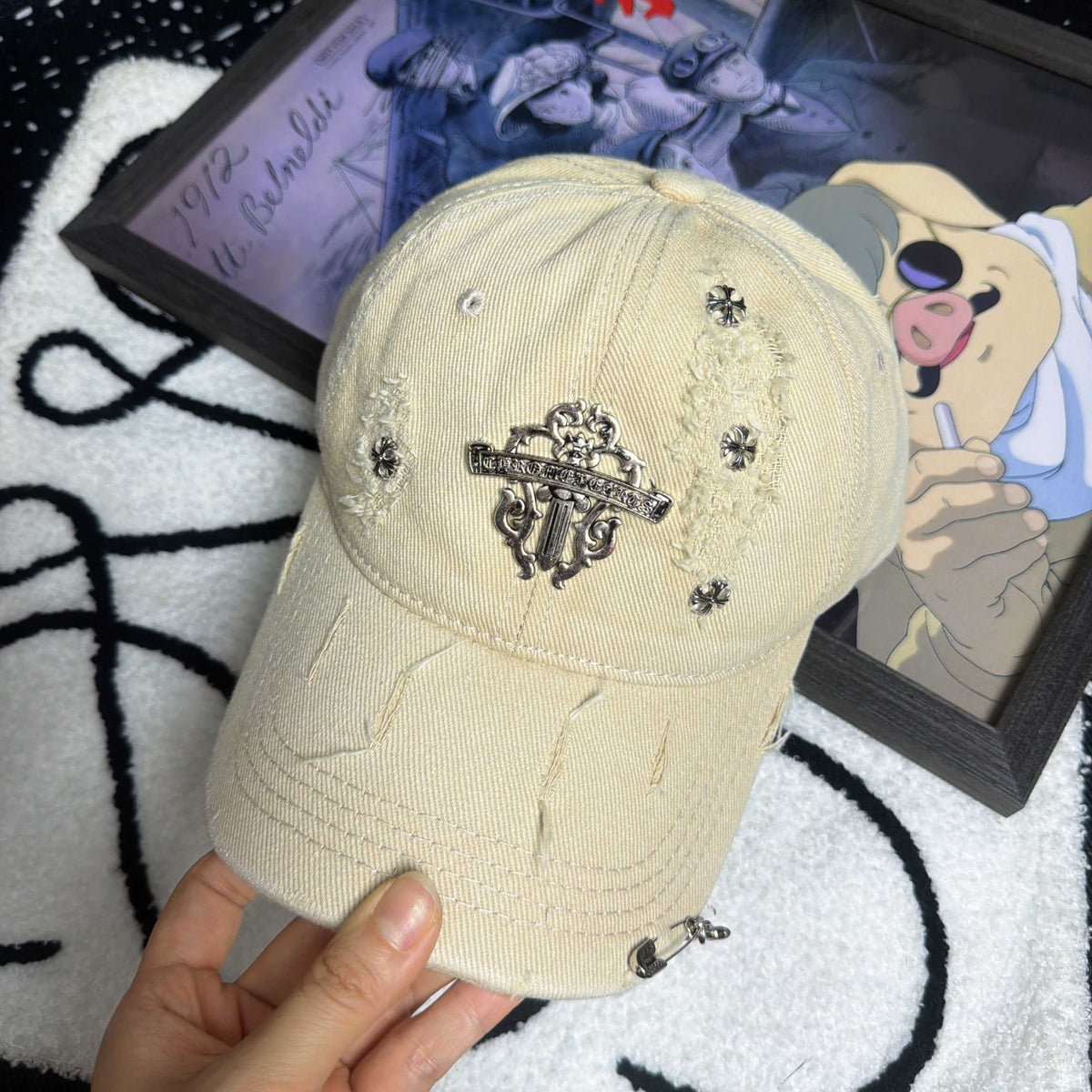 Chrome Hearts Baseball Cap - image 3