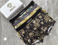 Versace dark baroque print boxer briefs - view 1
