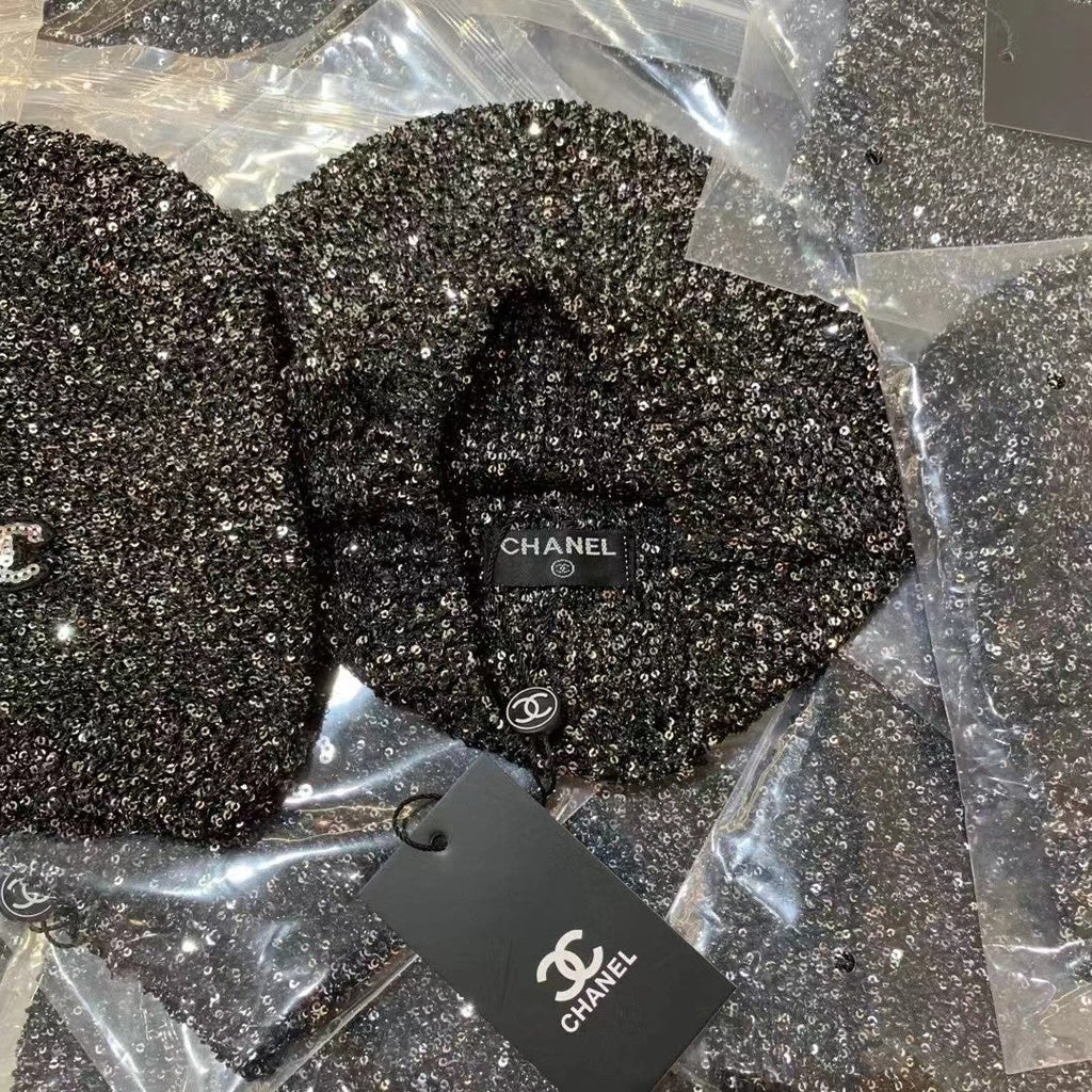 Chanel Sequin Hat - image 3