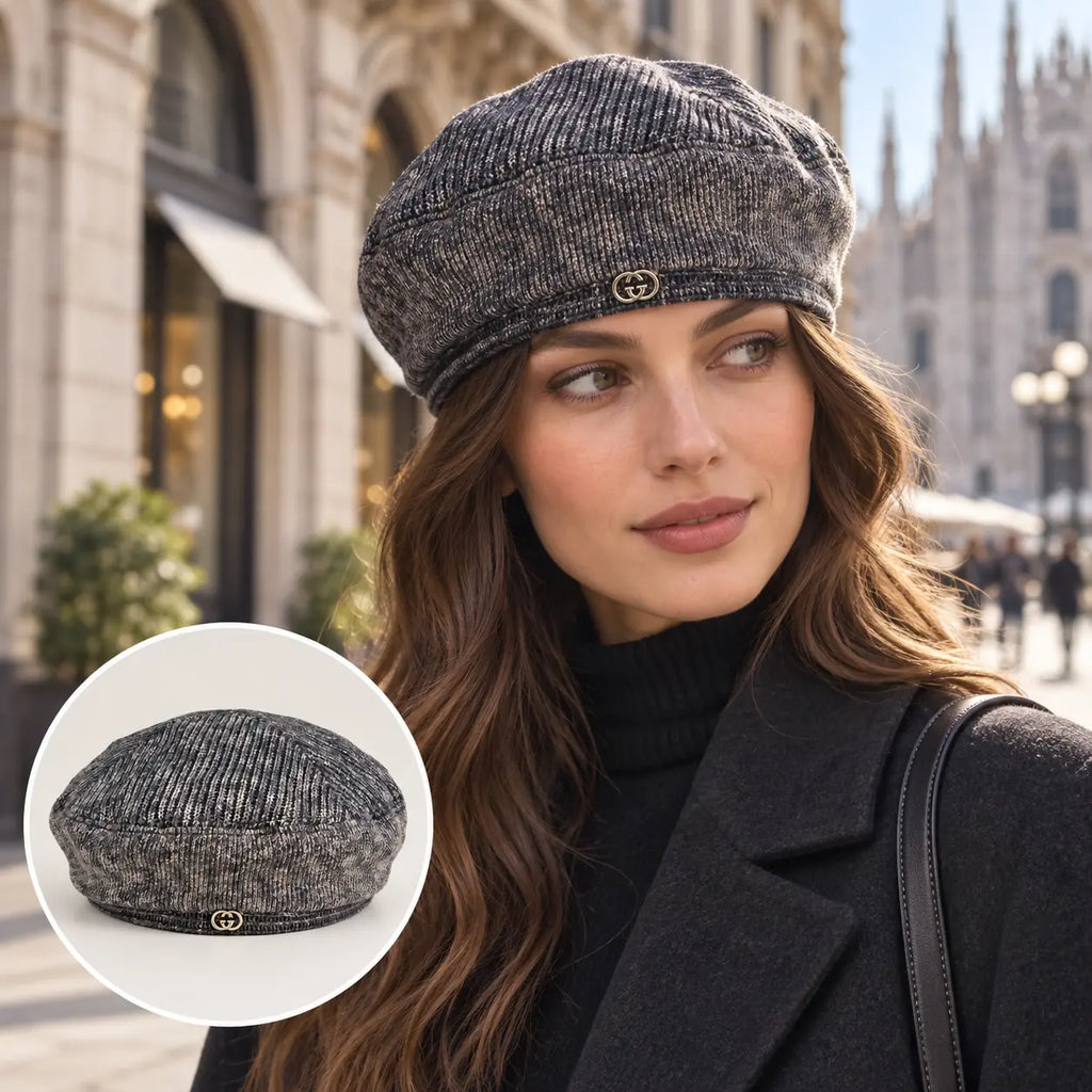 Independent Beret worn by a model