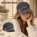 Chrome Hearts Chrome Hearts Baseball Cap worn by a Western model with product detail inset