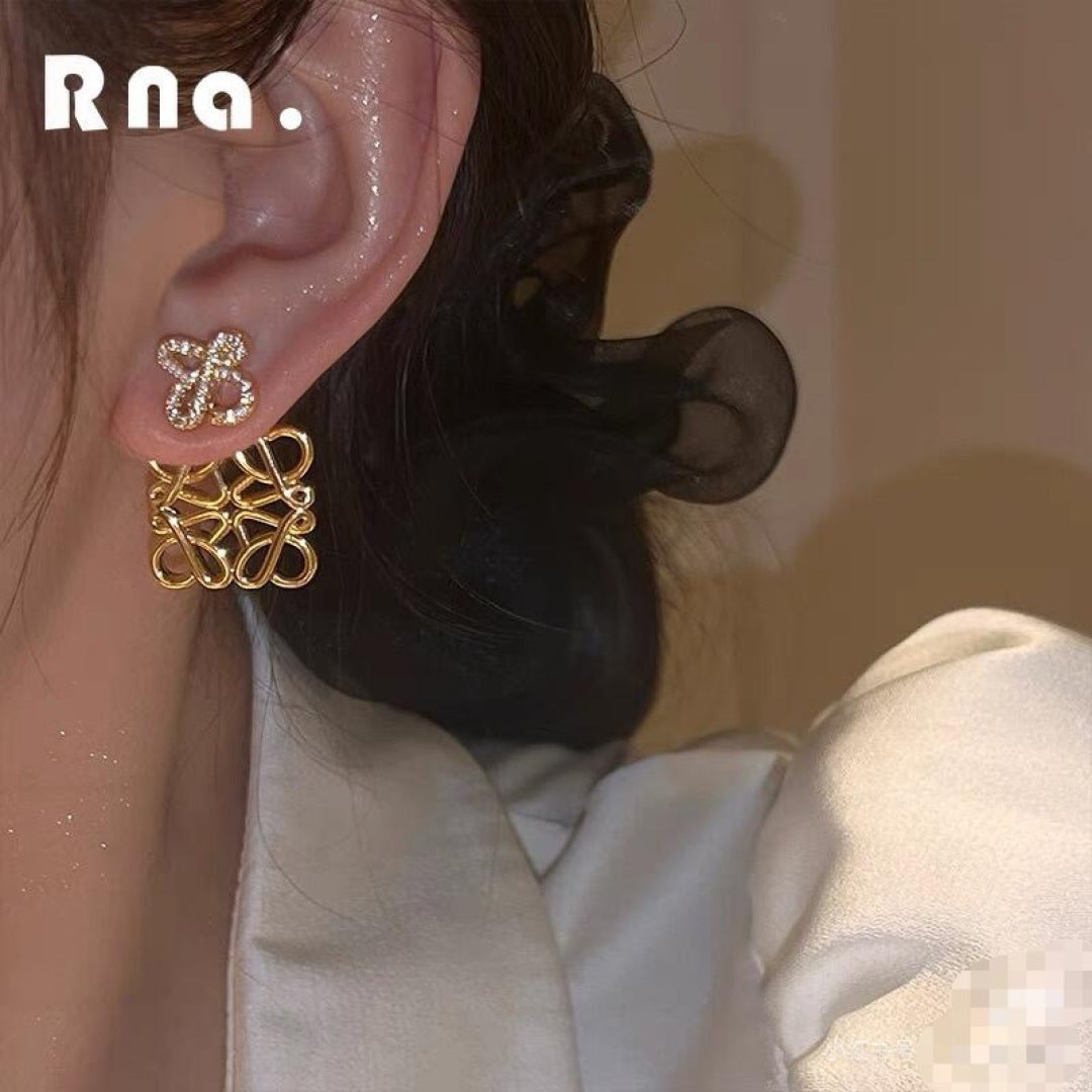 Loewe Double Anagram Drop Earrings - product image 9