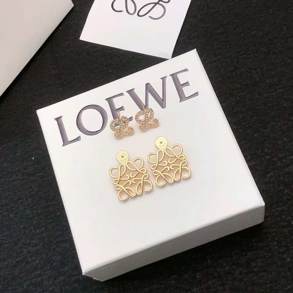 Loewe Double Anagram Drop Earrings - product image 16