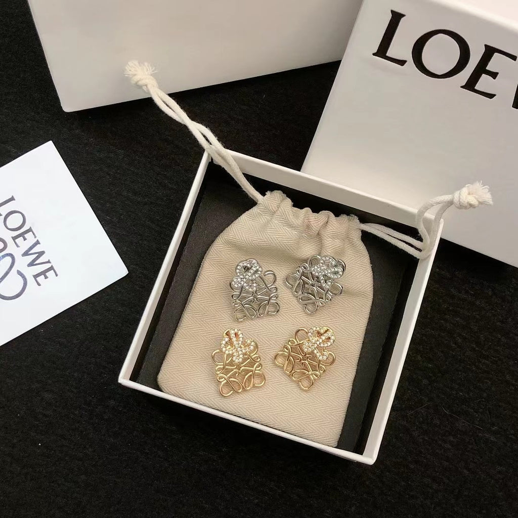 Loewe Double Anagram Drop Earrings - product image 11