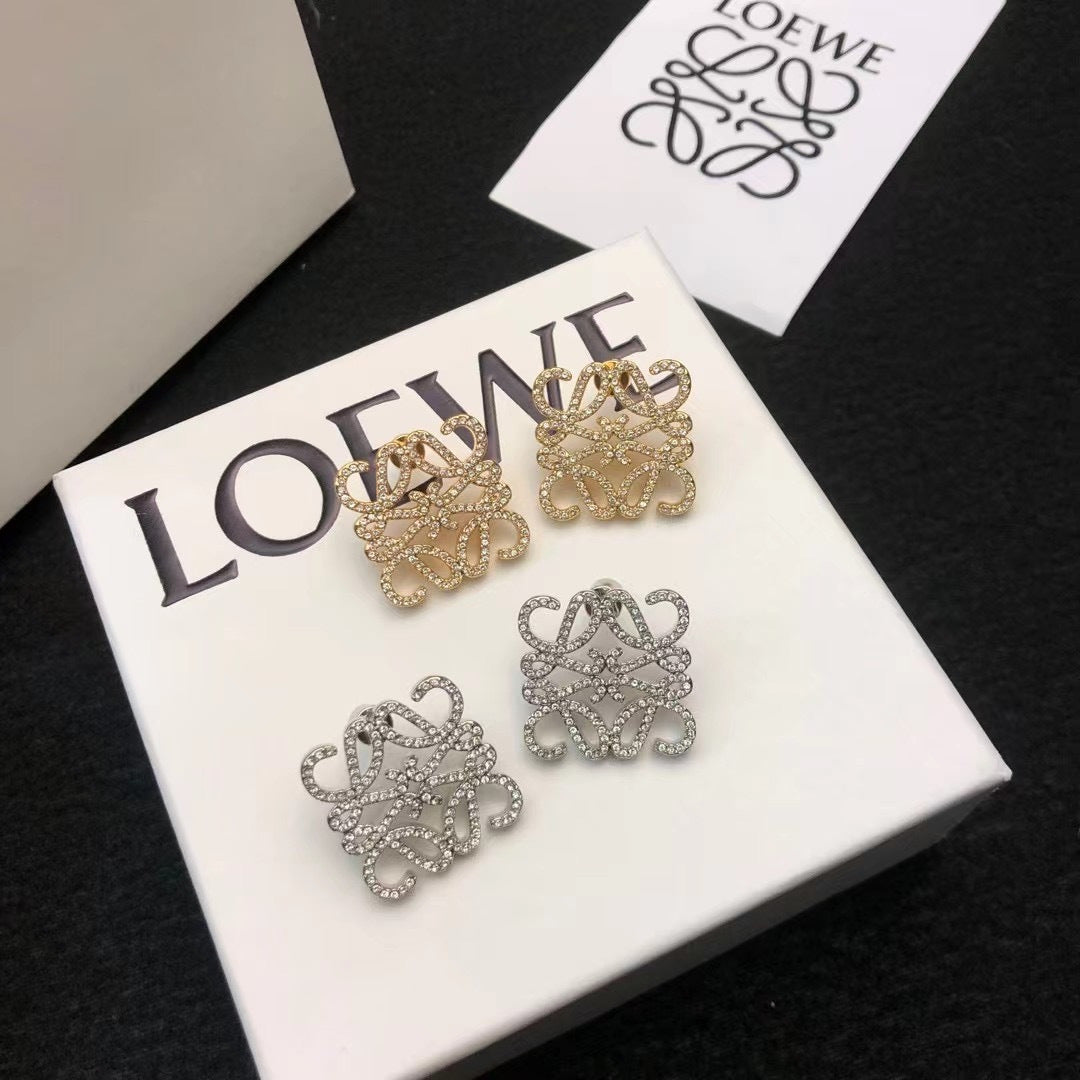 Loewe Square Anagram Statement Stud Earrings - product image 1