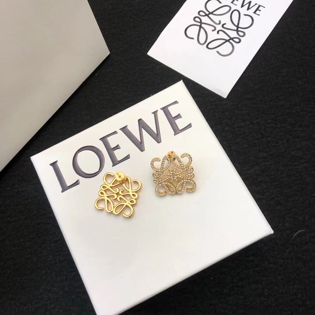 Loewe Square Anagram Statement Stud Earrings - product image 3