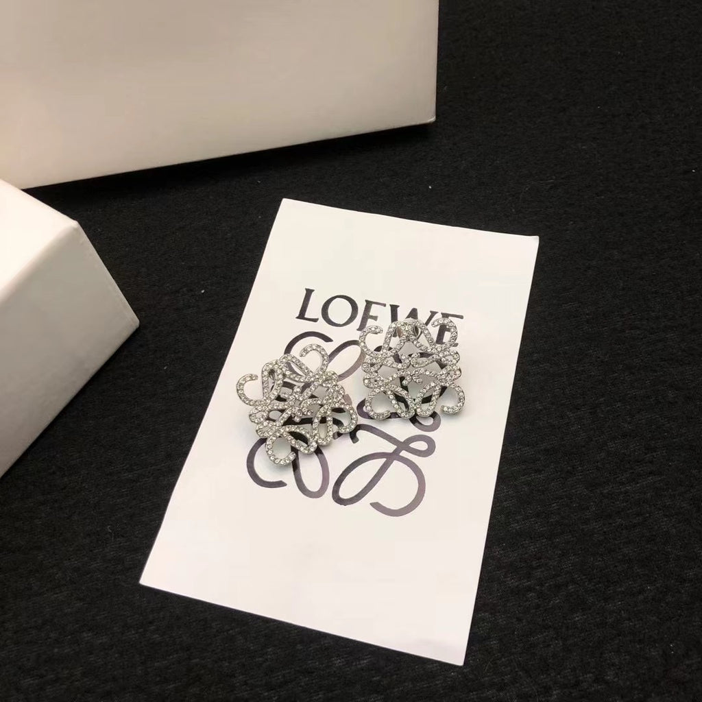 Loewe Square Anagram Statement Stud Earrings - product image 6