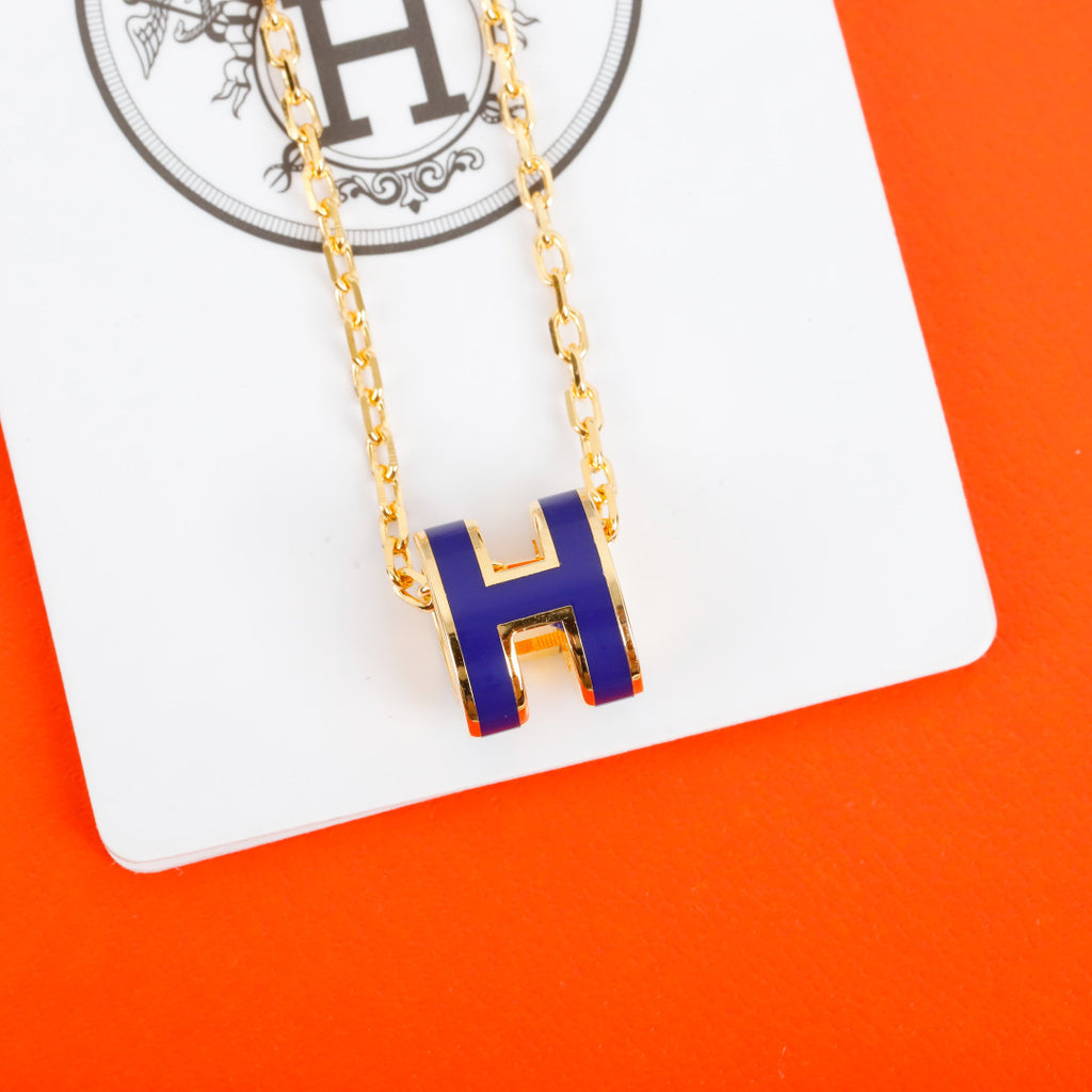 Hermès Mini H Pendant Necklace - album image 5