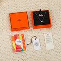 Hermès Mini H Pendant Necklace - album image 1