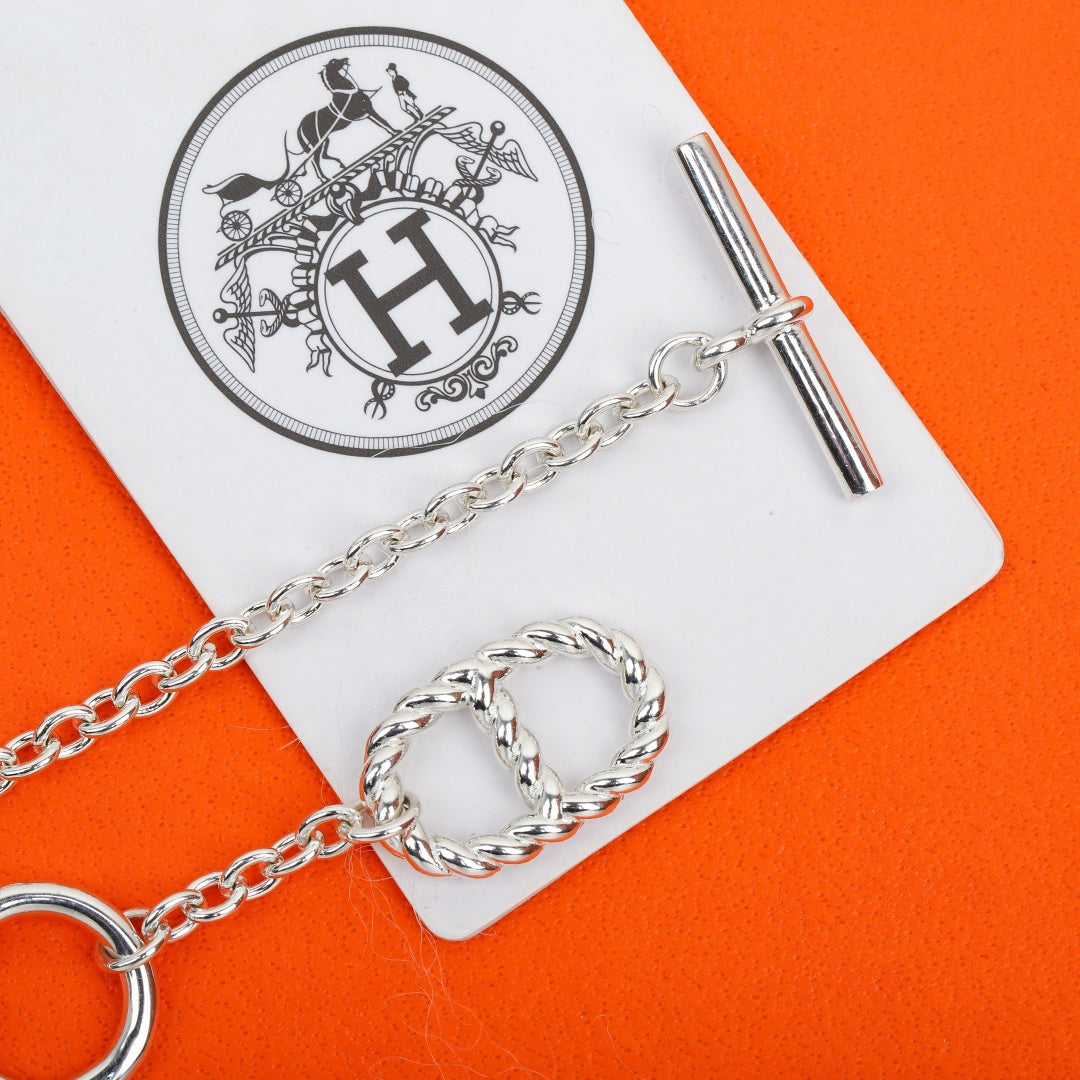 Hermès Silver-Tone Anchor-Link Bracelet - album image 5