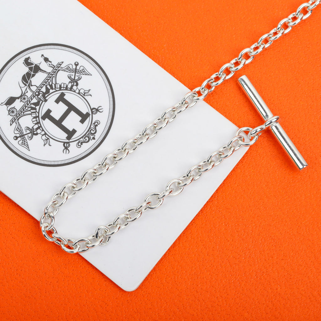 Hermès Silver-Tone Anchor-Link Bracelet - album image 6
