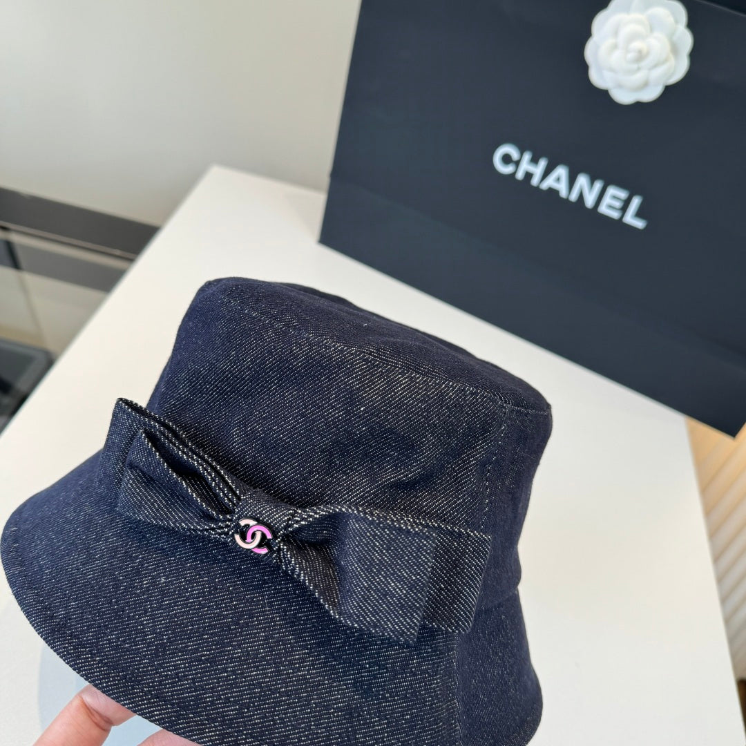 Chanel Denim Bucket Hat - image 6