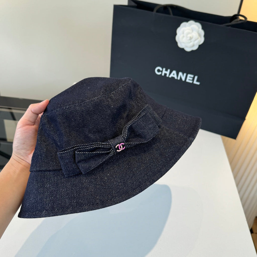 Chanel Denim Bucket Hat - image 5