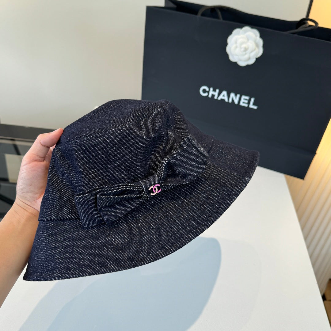 Chanel Denim Bucket Hat - image 5