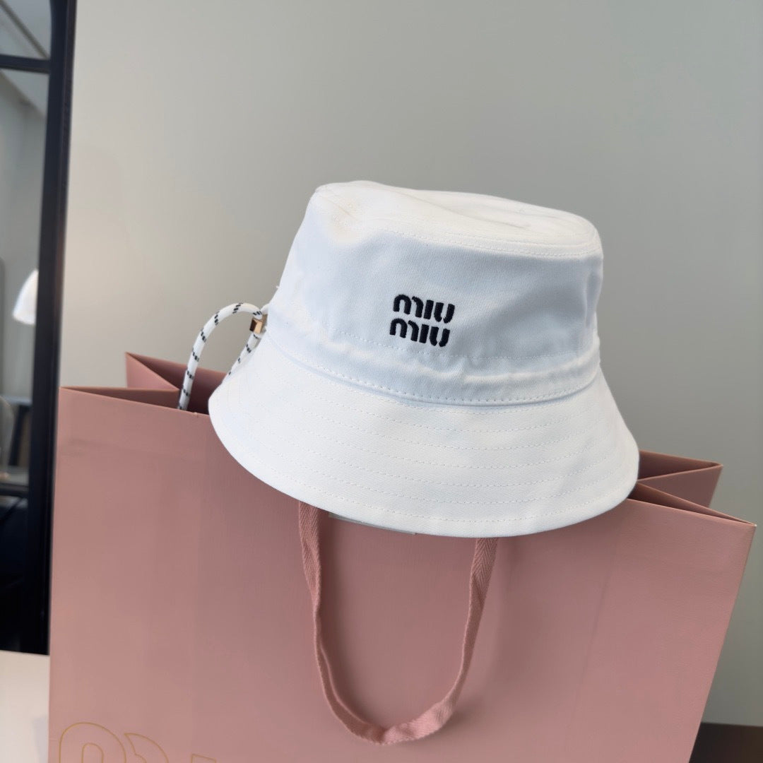 Miu Miu Canvas Bucket Hat - image 3