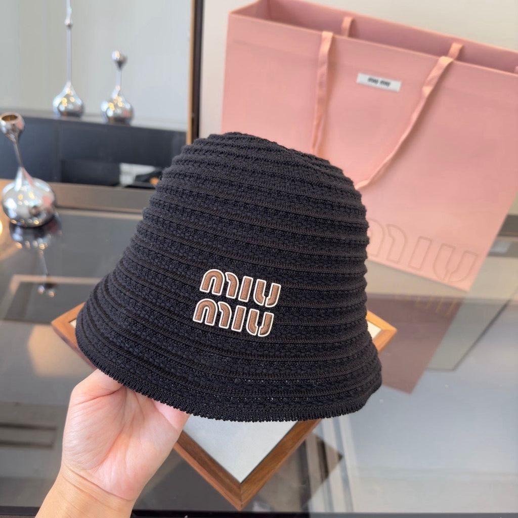 Miu Miu Knit Bucket Hat - image 2
