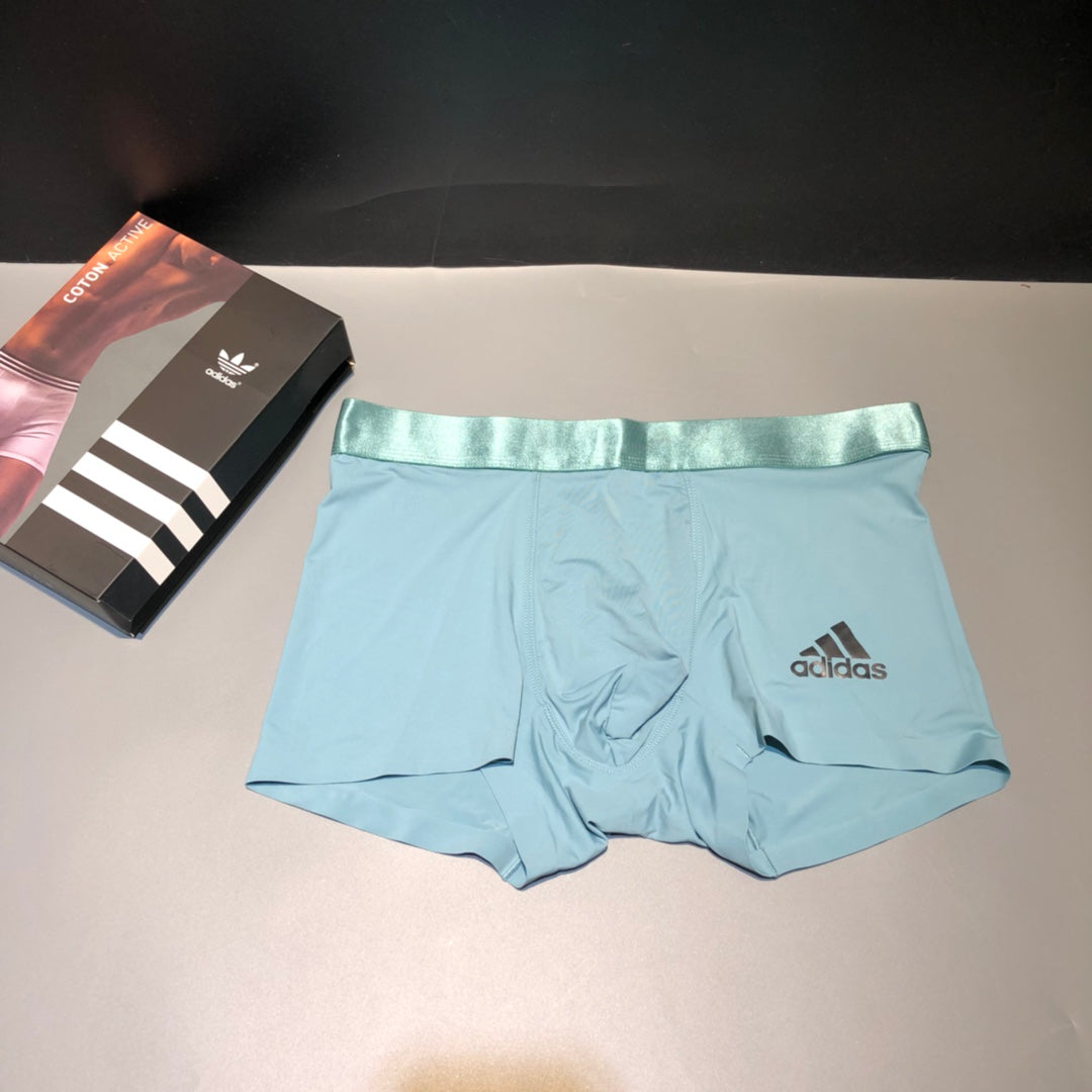 Adidas Logo Waistband Boxer Briefs - Box of Three Pieces - image 1