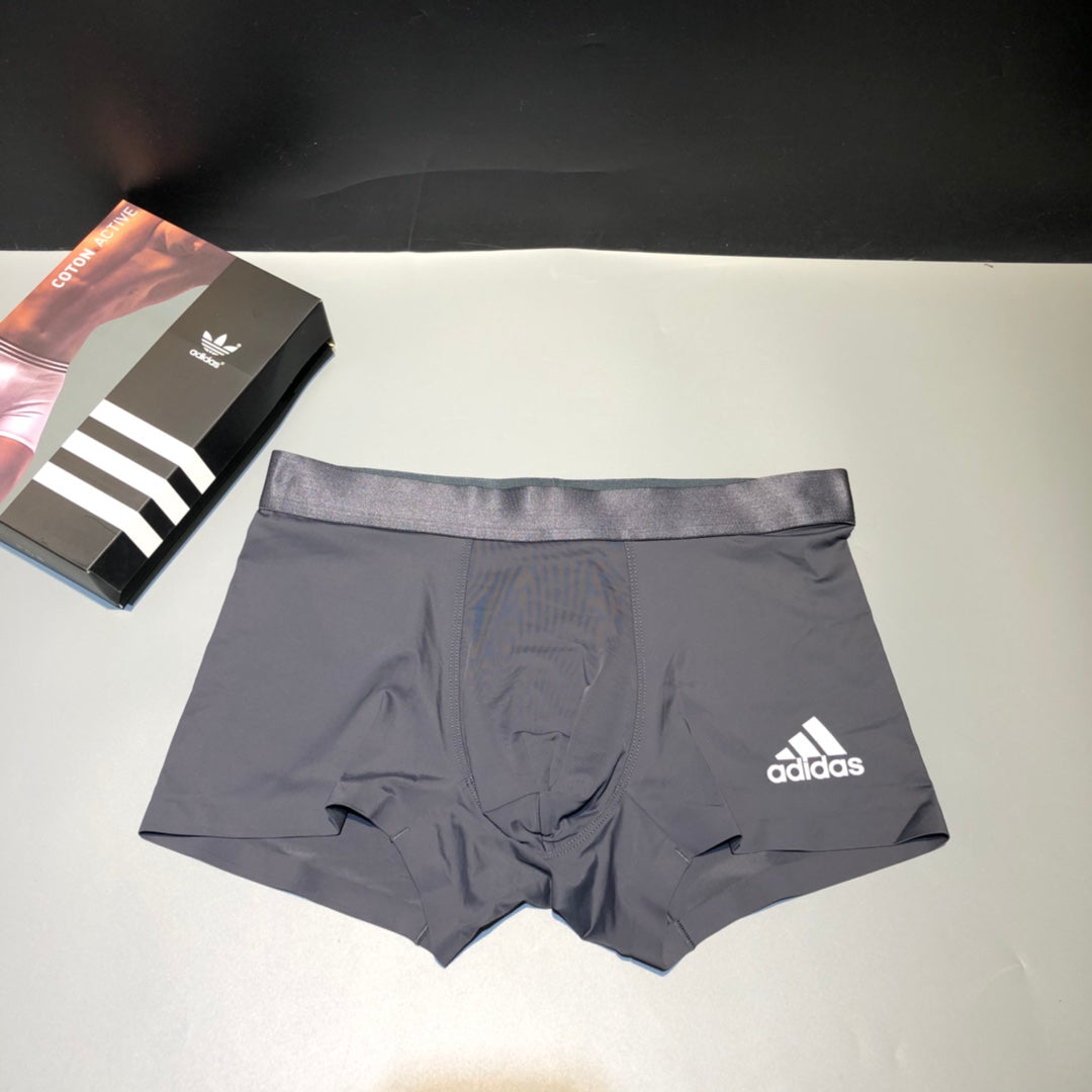 Adidas Logo Waistband Boxer Briefs - Box of Three Pieces - image 4