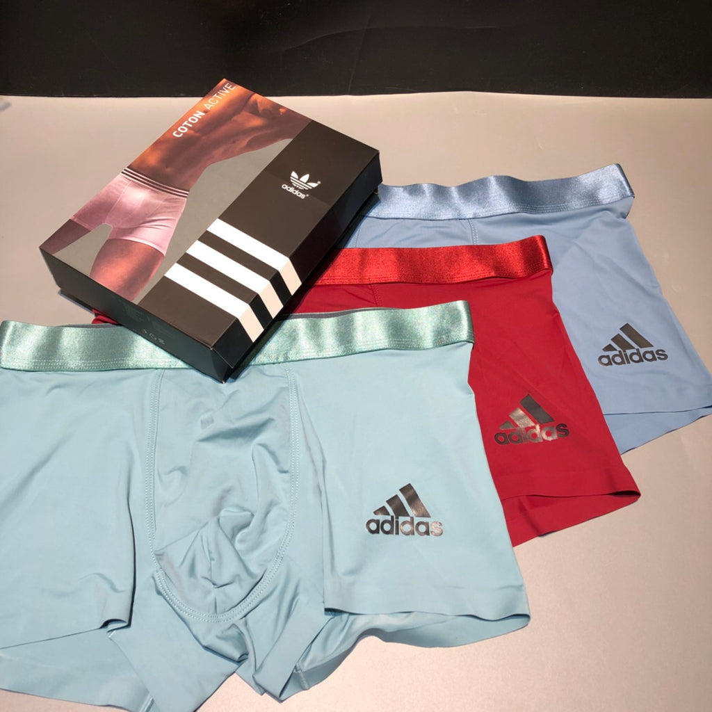 Adidas Logo Waistband Boxer Briefs - Box of Three Pieces - image 7
