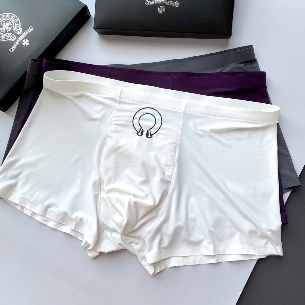 Chrome Hearts Milk Silk Boxer Briefs - Style 01, 3-Piece Box