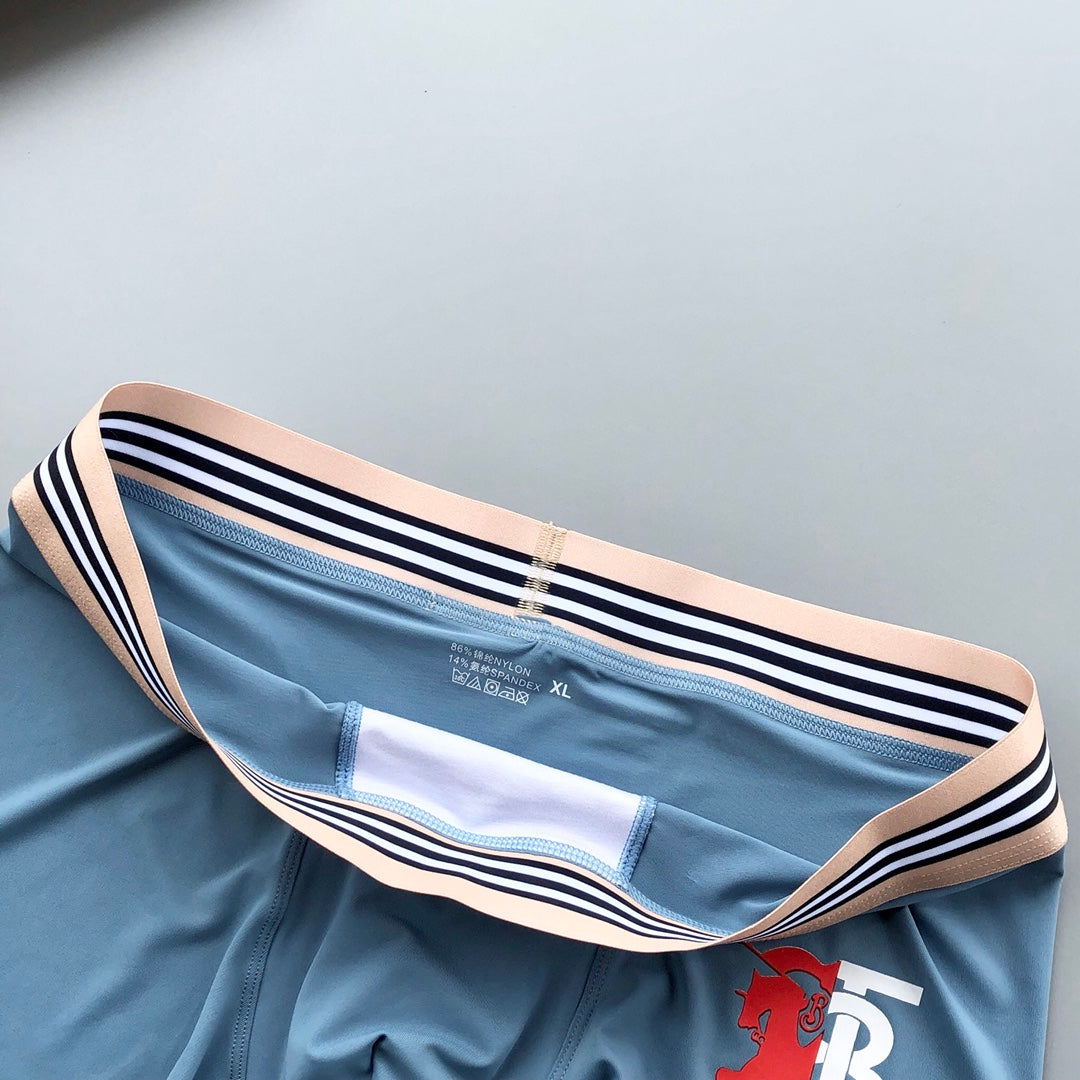 Burberry striped waist two tone b boxer briefs - view 8
