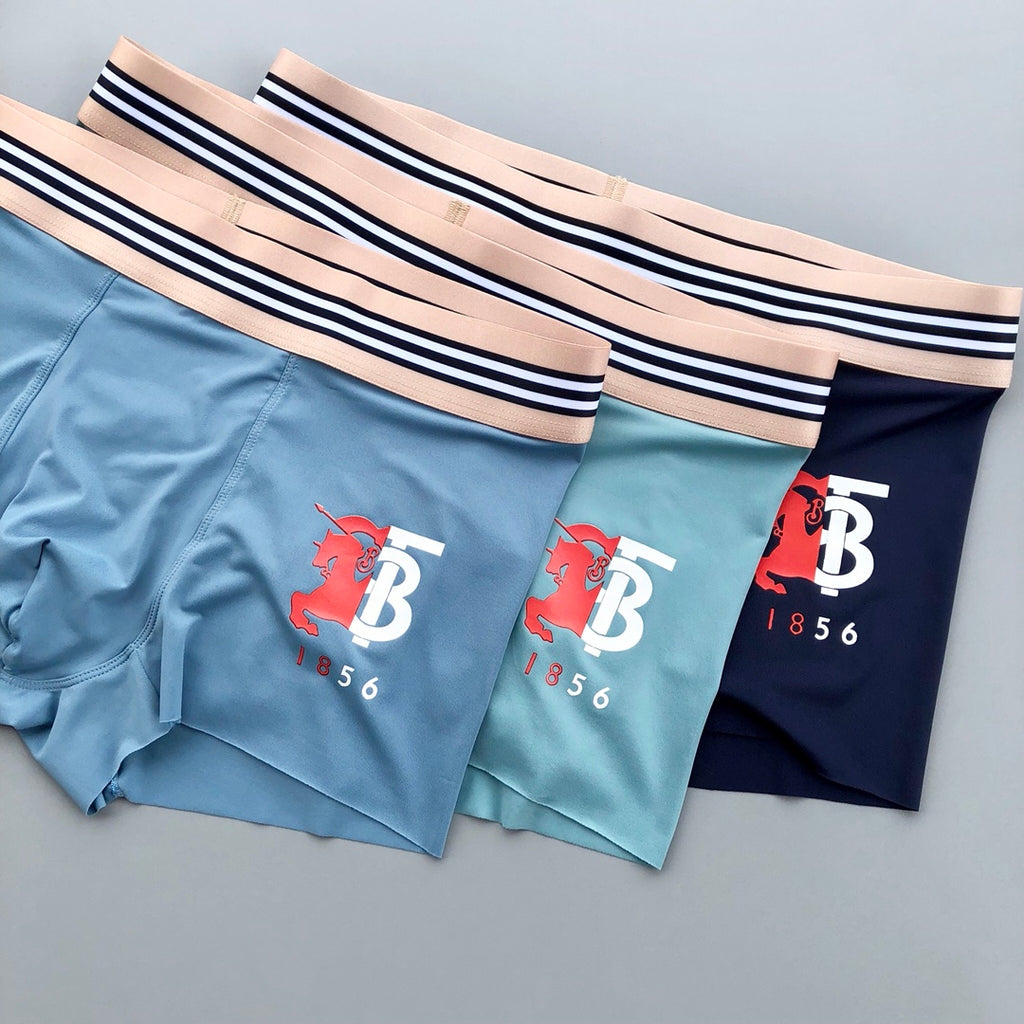 Burberry striped waist two tone b boxer briefs - view 3