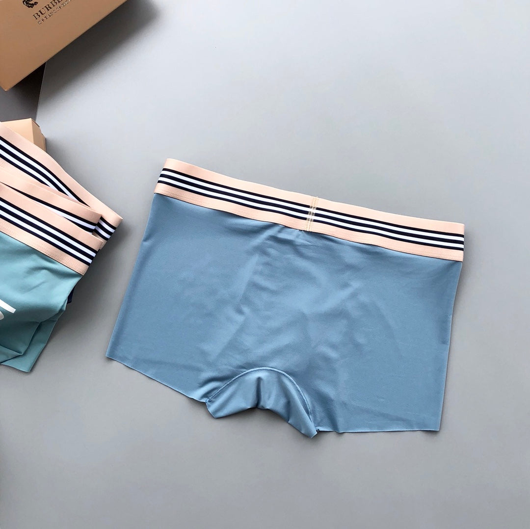 Burberry striped waist two tone b boxer briefs - view 9