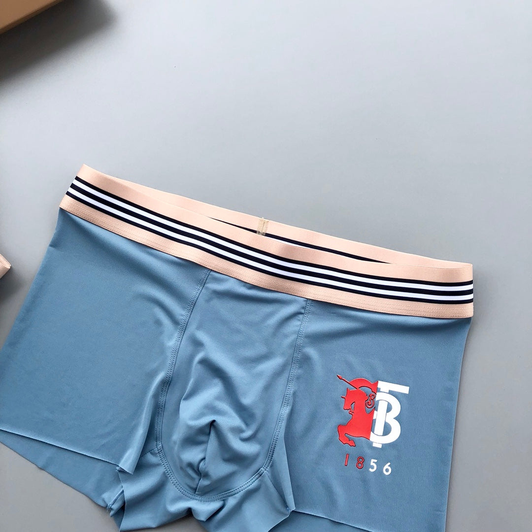 Burberry striped waist two tone b boxer briefs - view 6