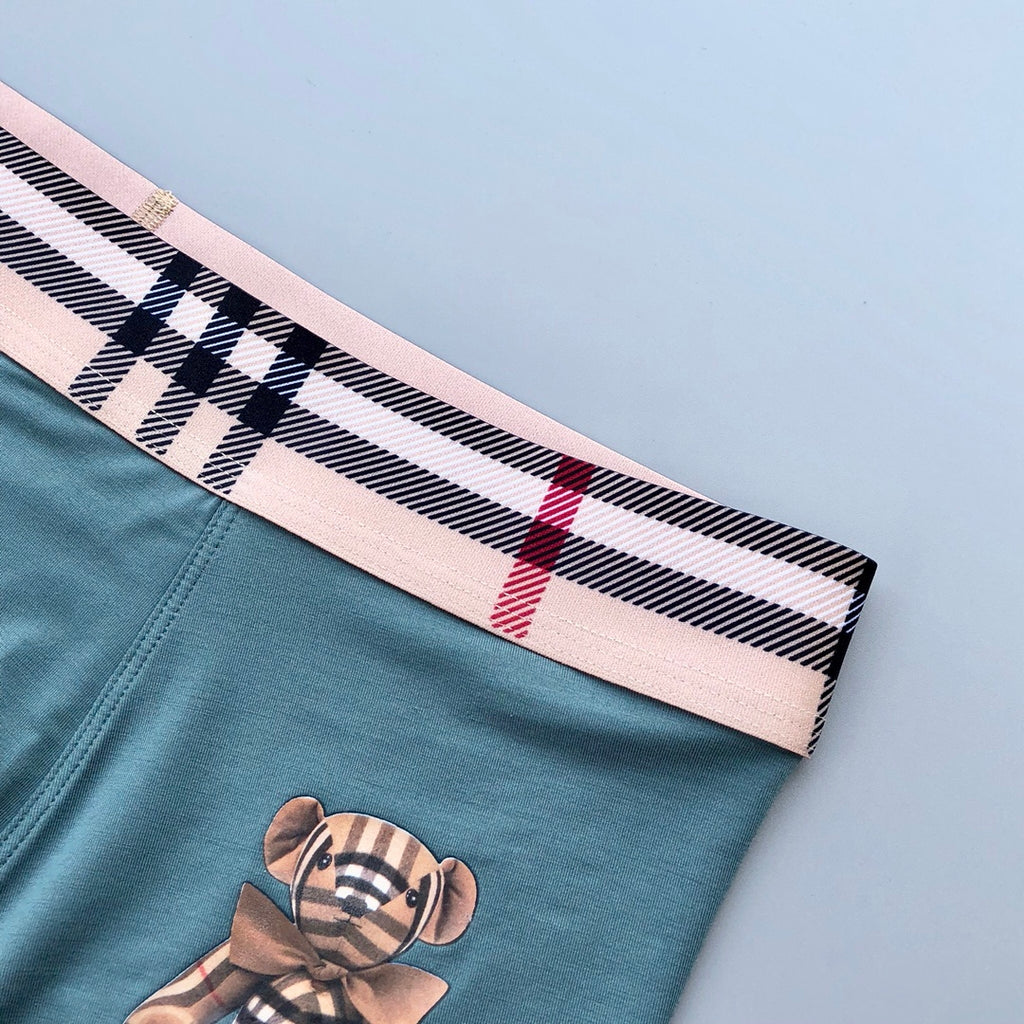 Burberry check waist teddy emblem boxer briefs - view 9