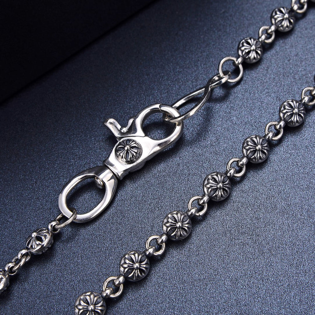 Chrome Hearts Round Emblem Clip Bag Chain - album image 1