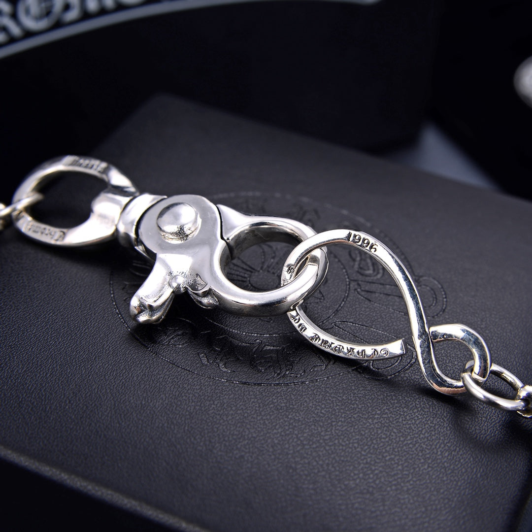 Chrome Hearts Round Emblem Clip Bag Chain - album image 4