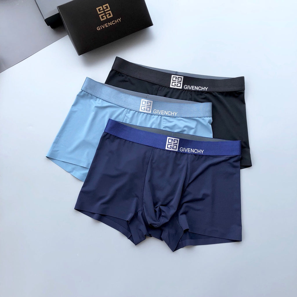 Givenchy blue palette emblem waist boxer briefs - view 1